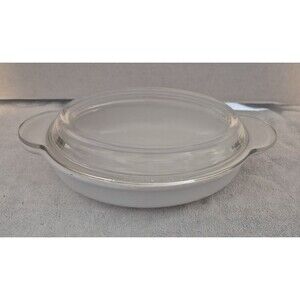 Corning Ware Oval Grab It Casserole Dish P-14-B with Pyrex Glass Lid P-14-C